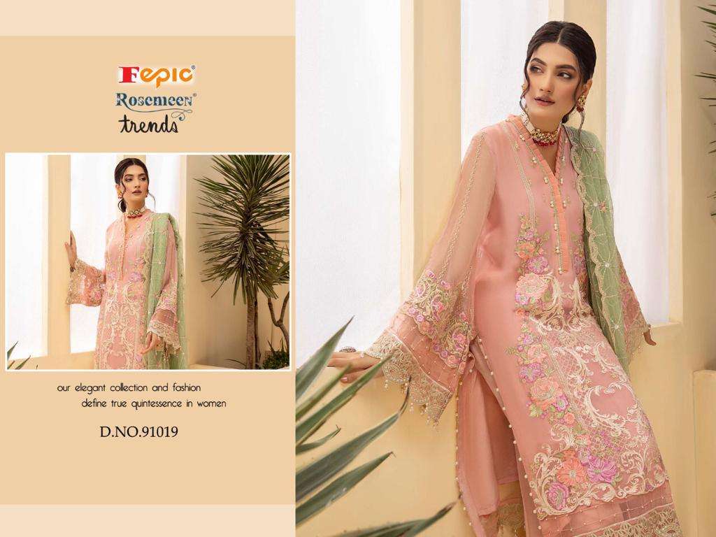 FEPIC ROSEMEEN  NEW CATALOGUE TRENDS PAKISTANI SALWAR SUIT WHOLESALER 