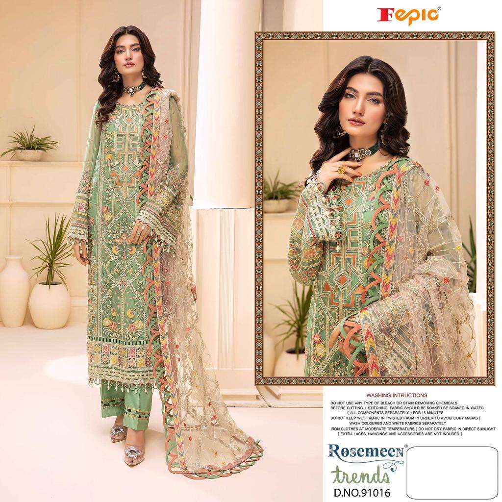FEPIC ROSEMEEN  NEW CATALOGUE TRENDS PAKISTANI SALWAR SUIT WHOLESALER 