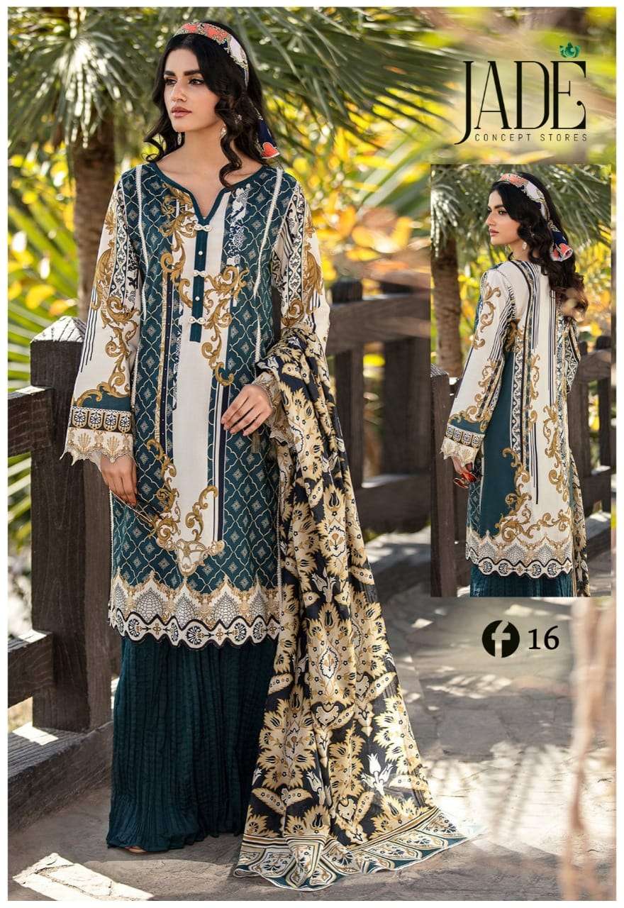 FIRDOUS URBANE LUXURY LAWN COLLECTION VOL 2 KARACHI COTTON DRESS MATERIAL WHOLESALE CATALOGUE 