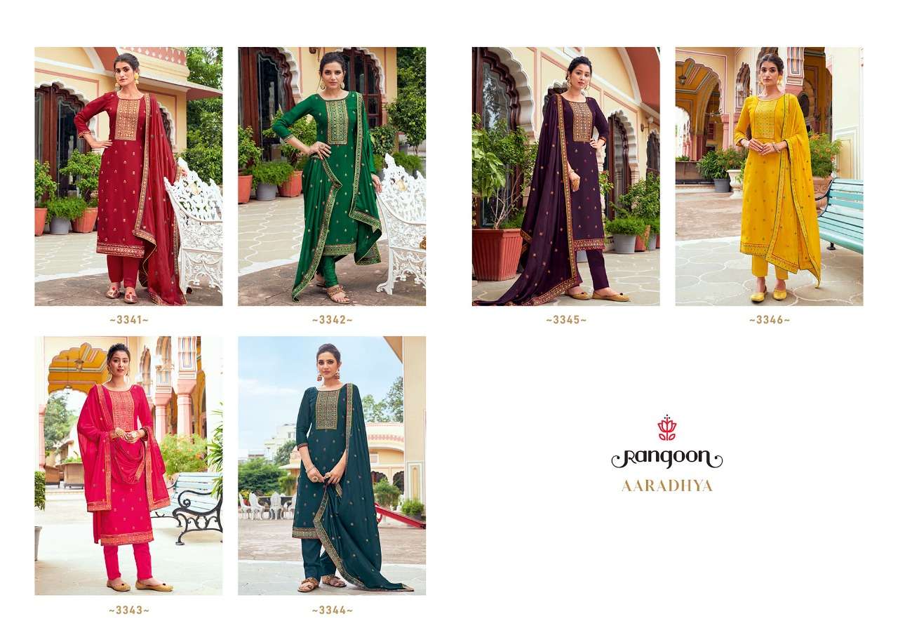 RANGOON AARADHYA READYMADE SALWAR SUIT WHOLESALE CATALOGUE 