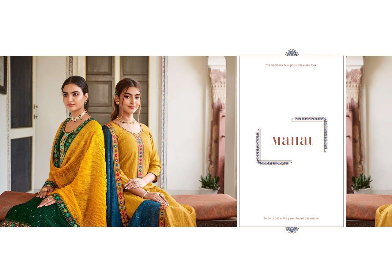 KALARANG MAHAL PARMPARA SILK EMBROIDERY SUIT NEW CATALOGUE 