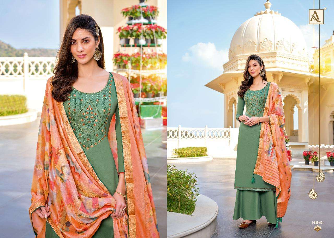 ALOK SUITS RIZA ZAM COTTON DIGITAL PRINTED WITH FANCY WORK UNSTITCHED LATEST SALWAR KAMEEZ SUPPLIER IN SURAT MARKET 
