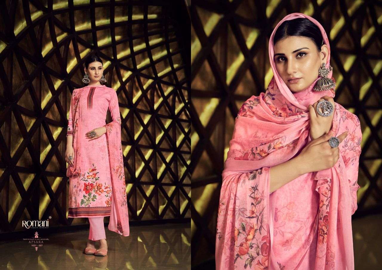 ROMANI APSARA JAM COTTON DIGITAL PRINTED SUIT LATEST CATALOGUE 