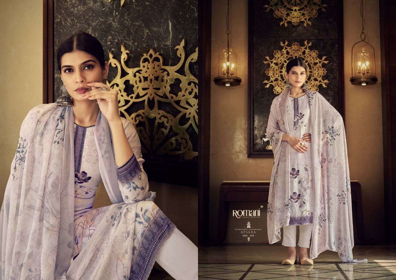 ROMANI APSARA JAM COTTON DIGITAL PRINTED SUIT LATEST CATALOGUE 