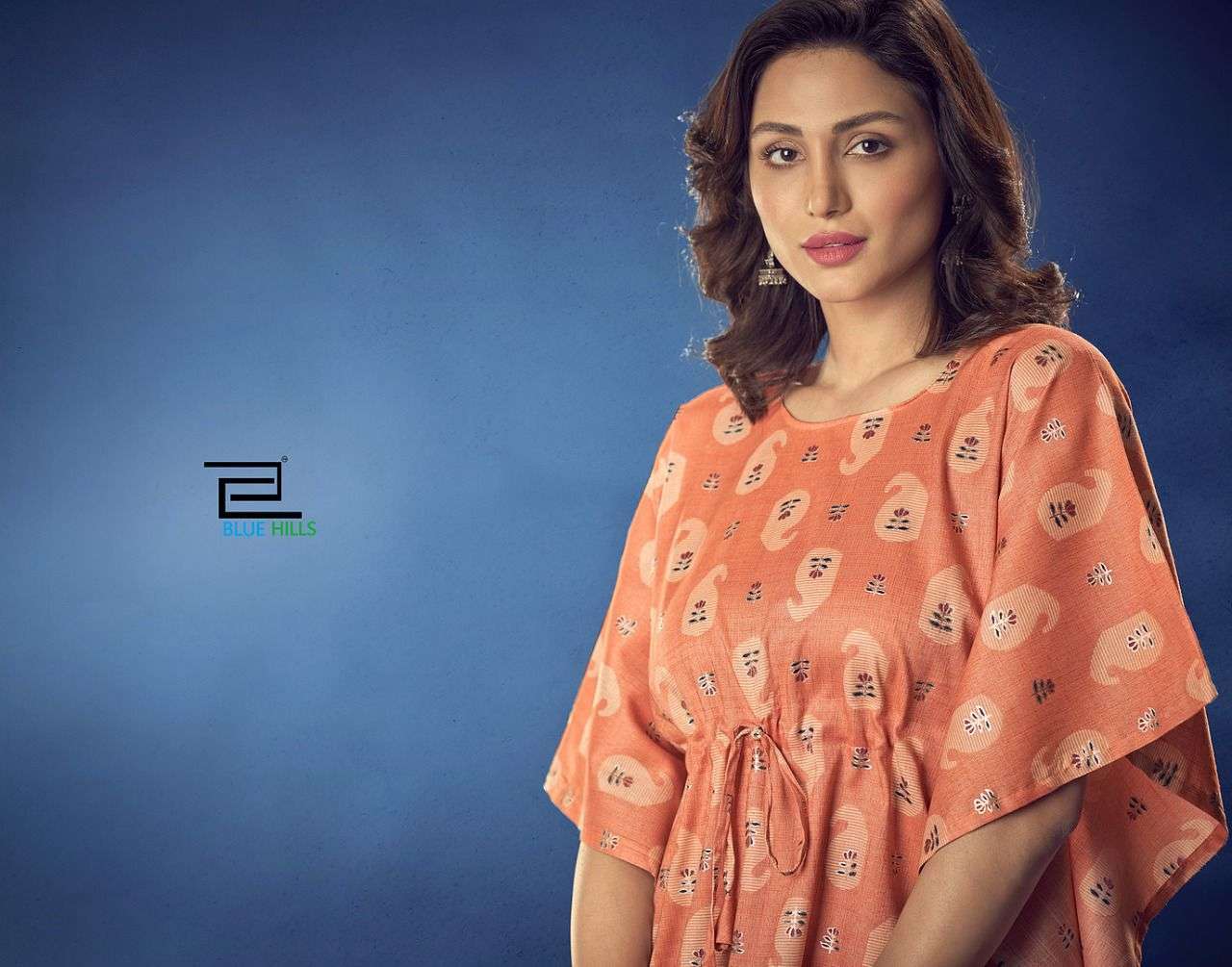 BLUE HILLS KAFTAN VOL 1 RAYON PRINTED SHORT TOP SUPPLIER IN SURAT MARKET 