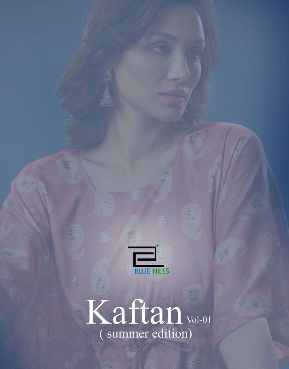 BLUE HILLS KAFTAN VOL 1 RAYON PRINTED SHORT TOP SUPPLIER IN SURAT MARKET 