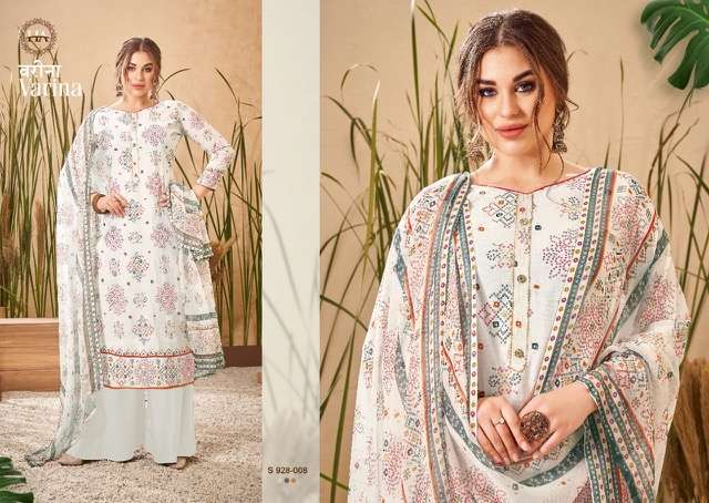 HARSHIT FASHION VARINA VISCOSE SILK DIGITAL PRINT WITH EMBRODERY WORK UNSTITCHED SALWAR KAMEEZ CATALOGUE 