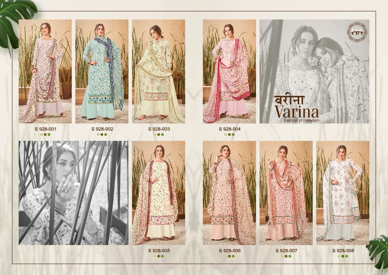 HARSHIT FASHION VARINA VISCOSE SILK DIGITAL PRINT WITH EMBRODERY WORK UNSTITCHED SALWAR KAMEEZ CATALOGUE 