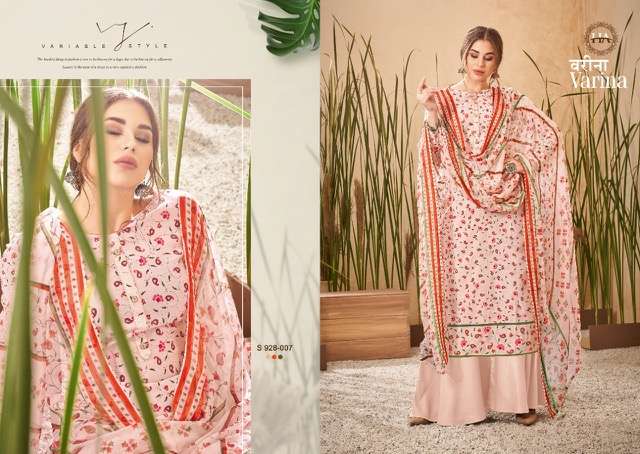 HARSHIT FASHION VARINA VISCOSE SILK DIGITAL PRINT WITH EMBRODERY WORK UNSTITCHED SALWAR KAMEEZ CATALOGUE 
