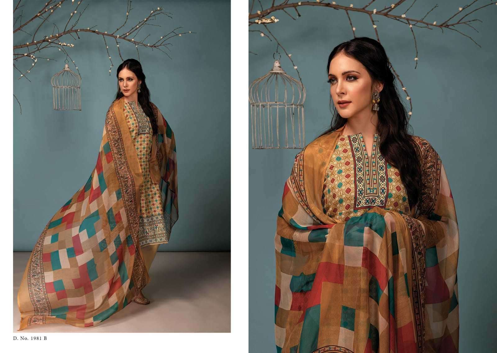 RIVAA JANNAT 2 PURE COTTON PRINT WITH EMBRODERY WORK SALWAR KAMEEZ WHOLESALE CATALOGUE 