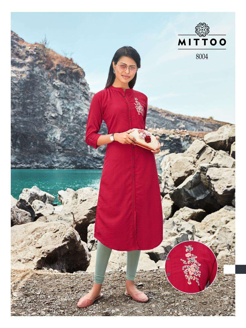 mittoo samantha fancy poly viscose handwork kurti manufacturer in surat 0 2022 05 10 13 58 29