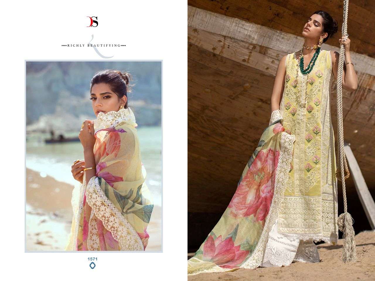 DEEPSY SUITS CRIMSON LAWN 22 PURE COTTON WITH SELF EMBRODERY WORK DESIGNER PAKISTAI SUIT WHOLESALE CATALOGUE 