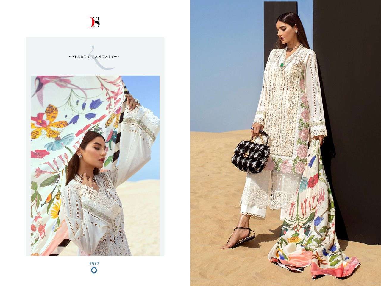 DEEPSY SUITS CRIMSON LAWN 22 PURE COTTON WITH SELF EMBRODERY WORK DESIGNER PAKISTAI SUIT WHOLESALE CATALOGUE 
