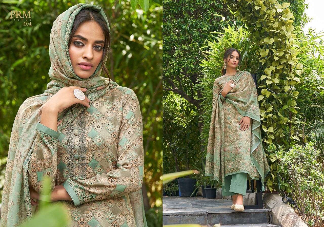 PRM TRENDZ LAAM JAM SILK  DIGITAL PRINT WITH EMBRODERY WORK SALWAR KAMEEZ WHOLESALE CATALOGUE 