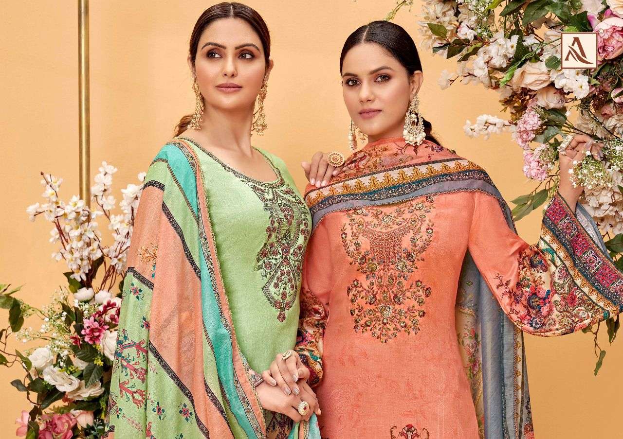 ALOK SUIT GULBANO ZAM COTTON PRINTED SALWER SUIT COLLECTION