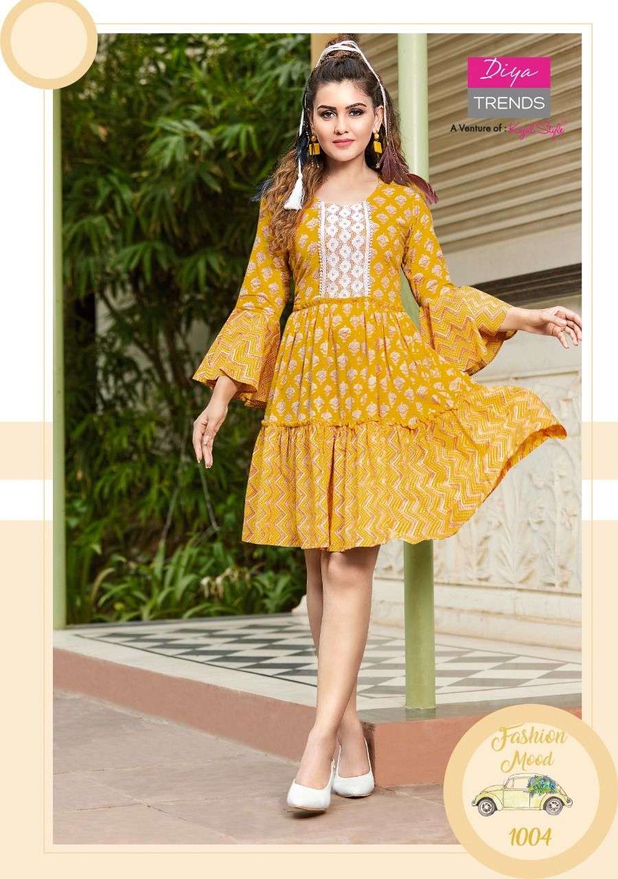 DIYA TRENDS SENORITA VOL 1 GOWN STYLE KURTI COLLECTION