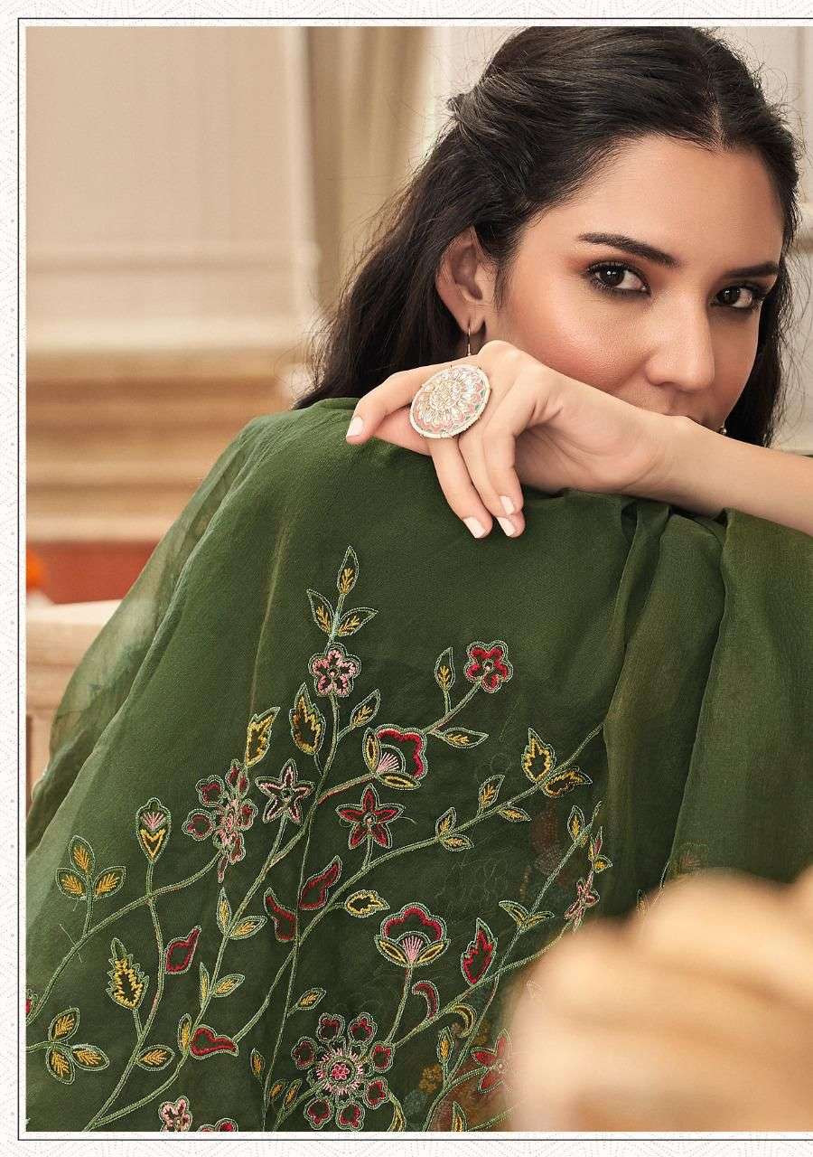 KALKI FASHION JASN E BAHAR 28001 TO 28006 SERIES KURTI PANT WITH DUPATTA LATEST CATALOGUE 