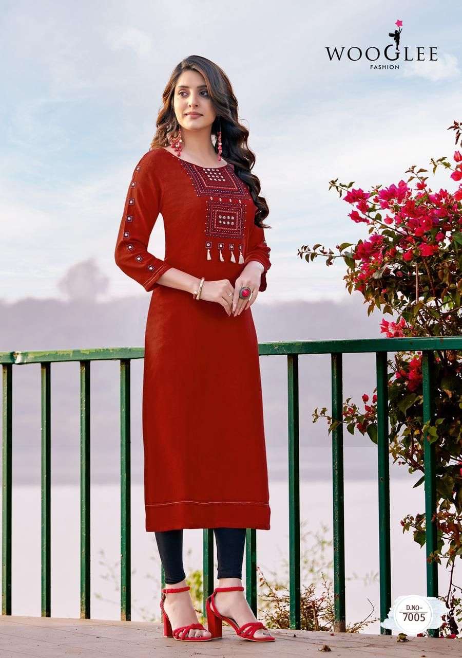 WOOGLE 4EVER VOL 2 FANCY KURTI CATALOGUE 2022
