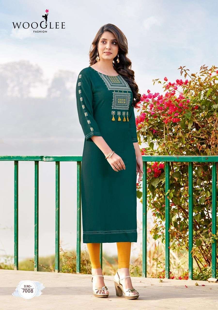 WOOGLE 4EVER VOL 2 FANCY KURTI CATALOGUE 2022