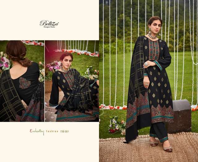 BELLIZA GULBANO WOOL PASHMINA KAANI SUIT WINTER SUIT CATALOGUE 2022