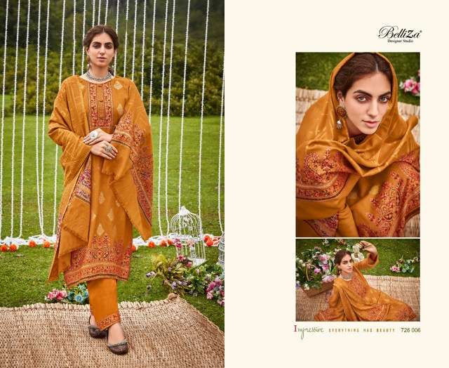 BELLIZA GULBANO WOOL PASHMINA KAANI SUIT WINTER SUIT CATALOGUE 2022