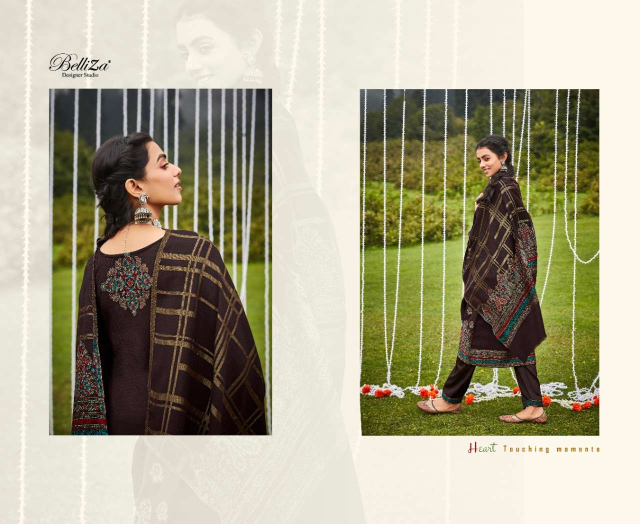 BELLIZA GULBANO WOOL PASHMINA KAANI SUIT WINTER SUIT CATALOGUE 2022