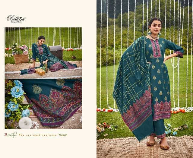 BELLIZA GULBANO WOOL PASHMINA KAANI SUIT WINTER SUIT CATALOGUE 2022