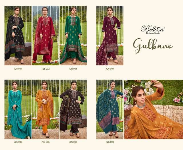 BELLIZA GULBANO WOOL PASHMINA KAANI SUIT WINTER SUIT CATALOGUE 2022
