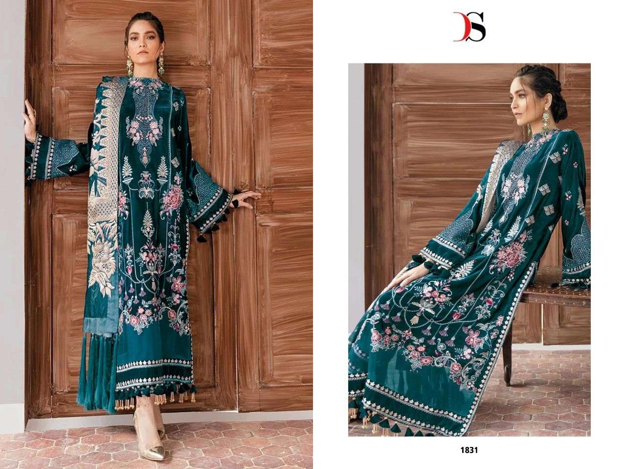 DEEPSY ANAYA 2 1831 TO 1836 PAKISTANI VELVET SUIT CATALOGUE 2022