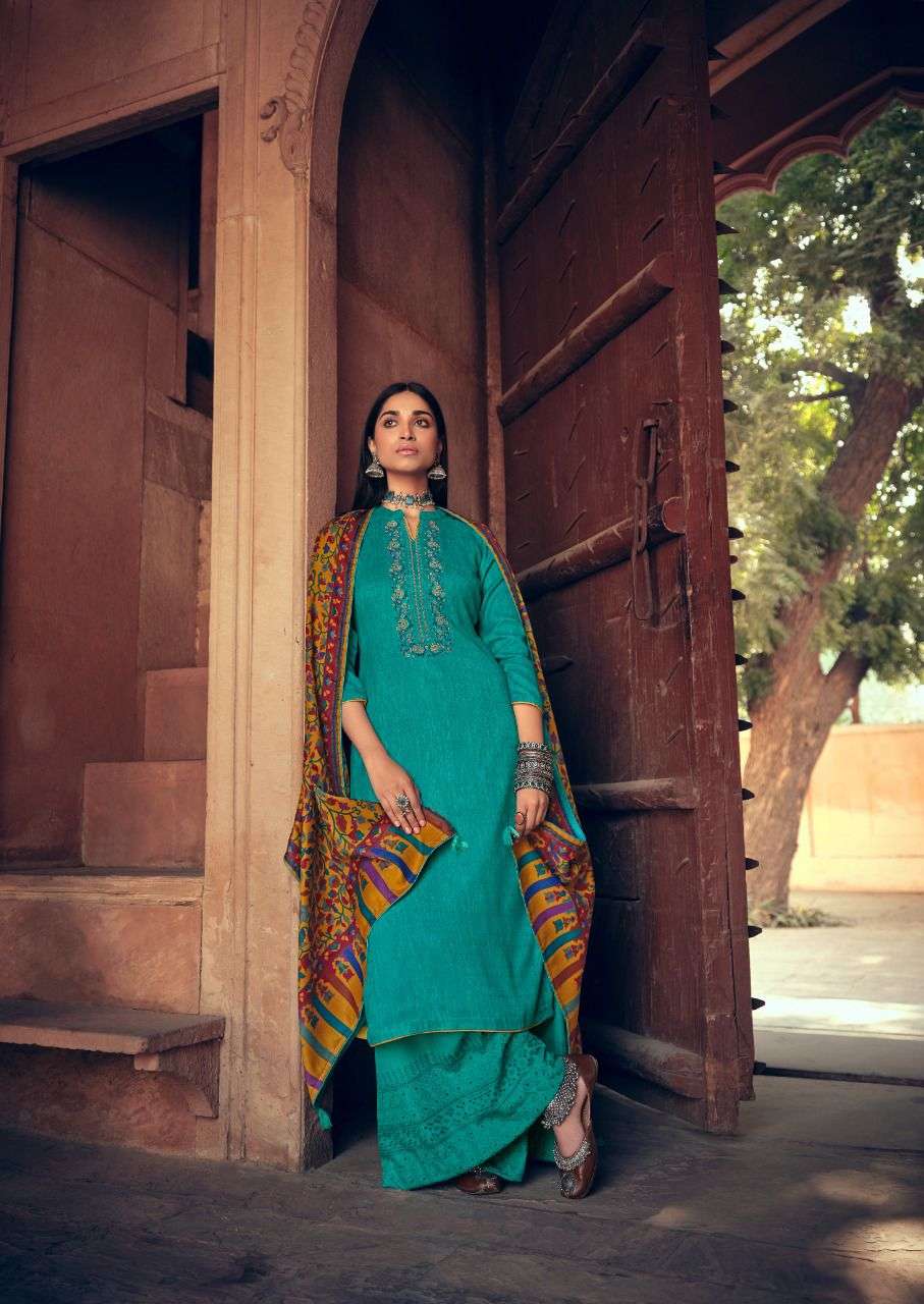 DEEPSY SUIT TAHJIB PASHMINA WOOLEN SUIT WHOLESALE RATE CATALOGUE IN SURAT 