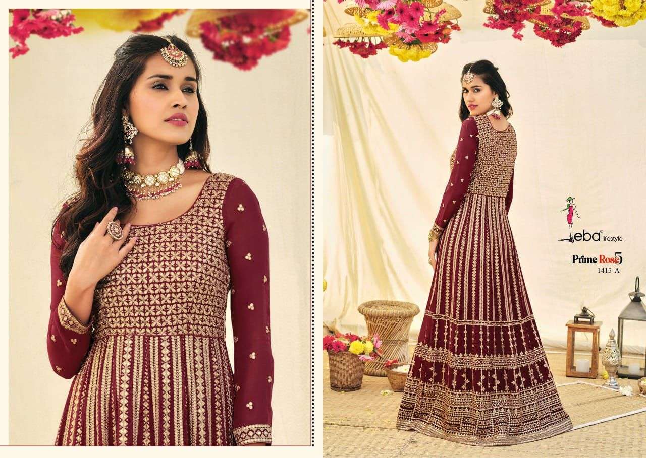 EBA PRIME ROSE VOL 5 COLOR EDITION 3 PARTY WEAR GOWN COLLECTION 
