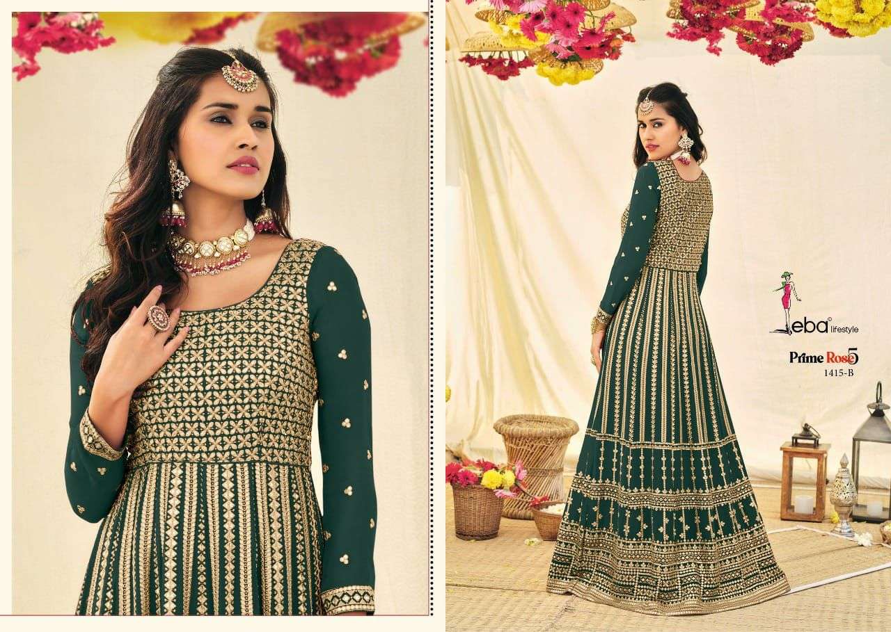 EBA PRIME ROSE VOL 5 COLOR EDITION 3 PARTY WEAR GOWN COLLECTION 
