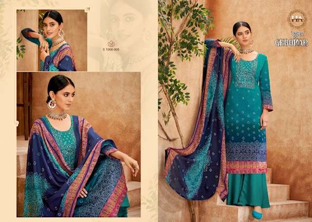 HARSHIT FASHION GHOOMAR ZAM COTTON DIGITAL PRINTED SALWER SUIT CATALOGUE