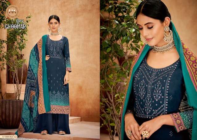 HARSHIT FASHION GHOOMAR ZAM COTTON DIGITAL PRINTED SALWER SUIT CATALOGUE