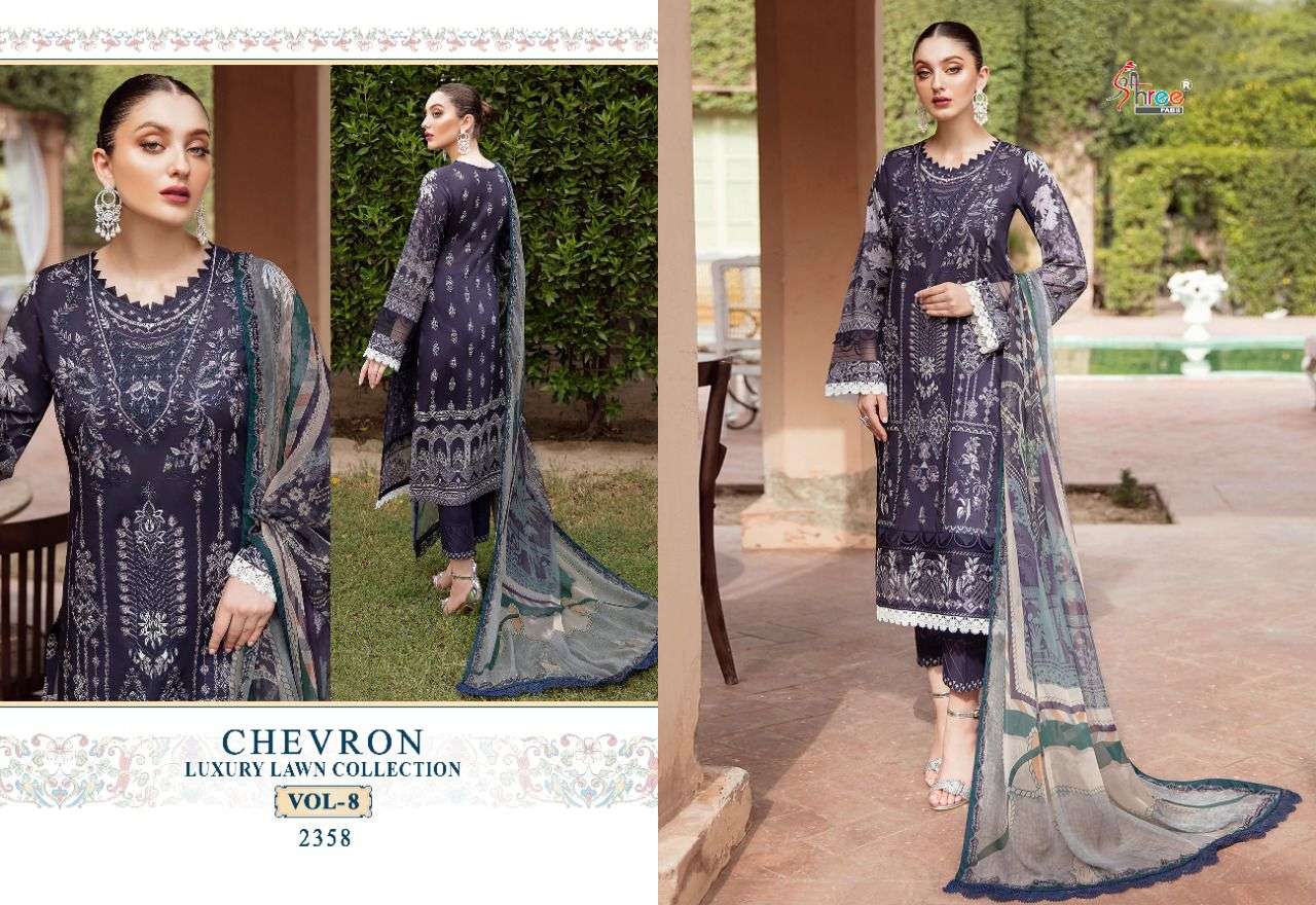 chevron luxury lawn collection