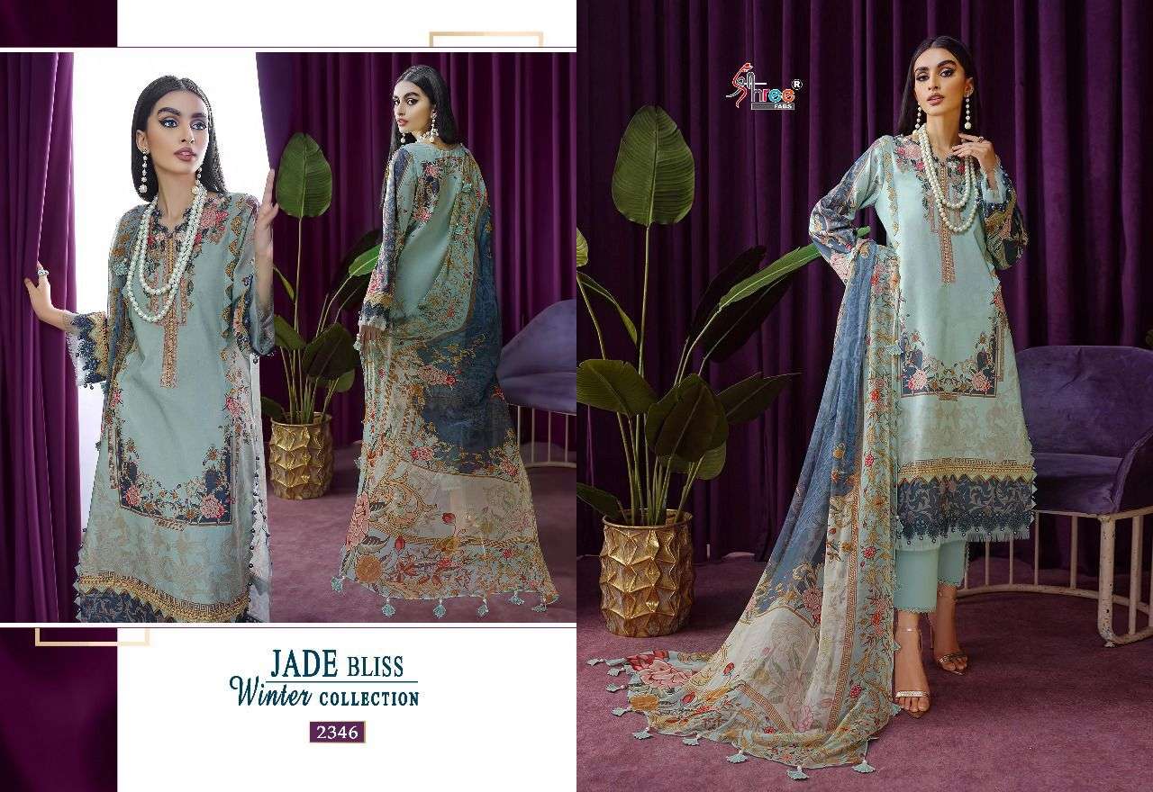 SHREE FAB JADE BLISS WINTER COLLECTION 2343 TO 2350SERIES PAKISTANI SUIT CATALOGUE 