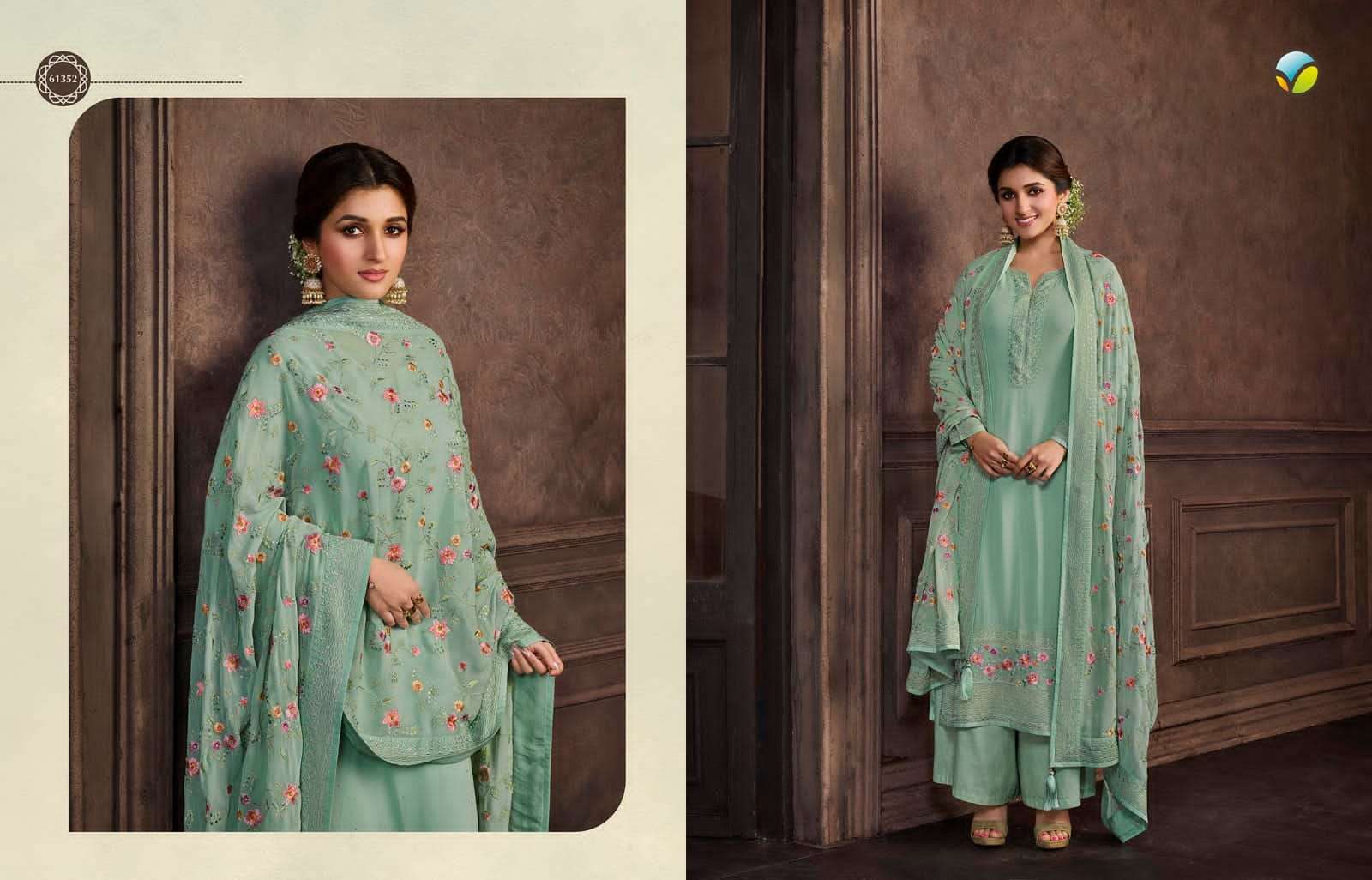 VINAY KASEESH SAACHI 61351 TO 61356 GEORGETTE SALWER SUIT CATALOGUE 