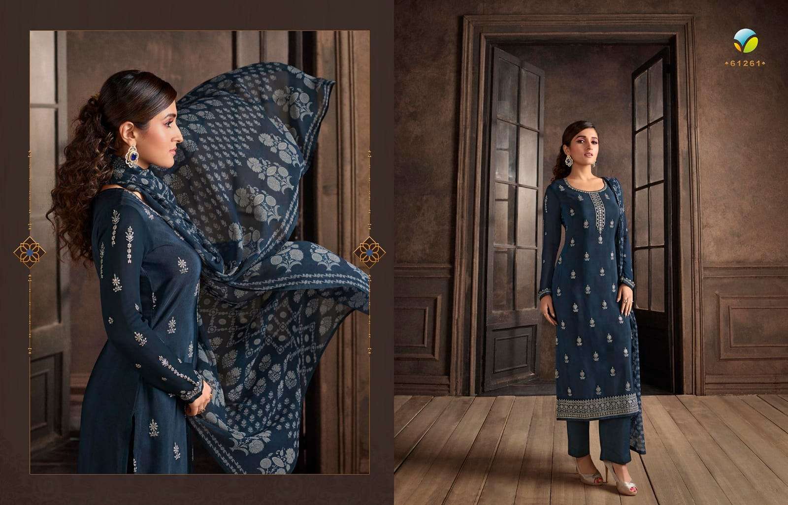 VINAY SILKINA ROYAL CREPE  39 PARTY WEAR COLLECTION CATALOGUE 2022