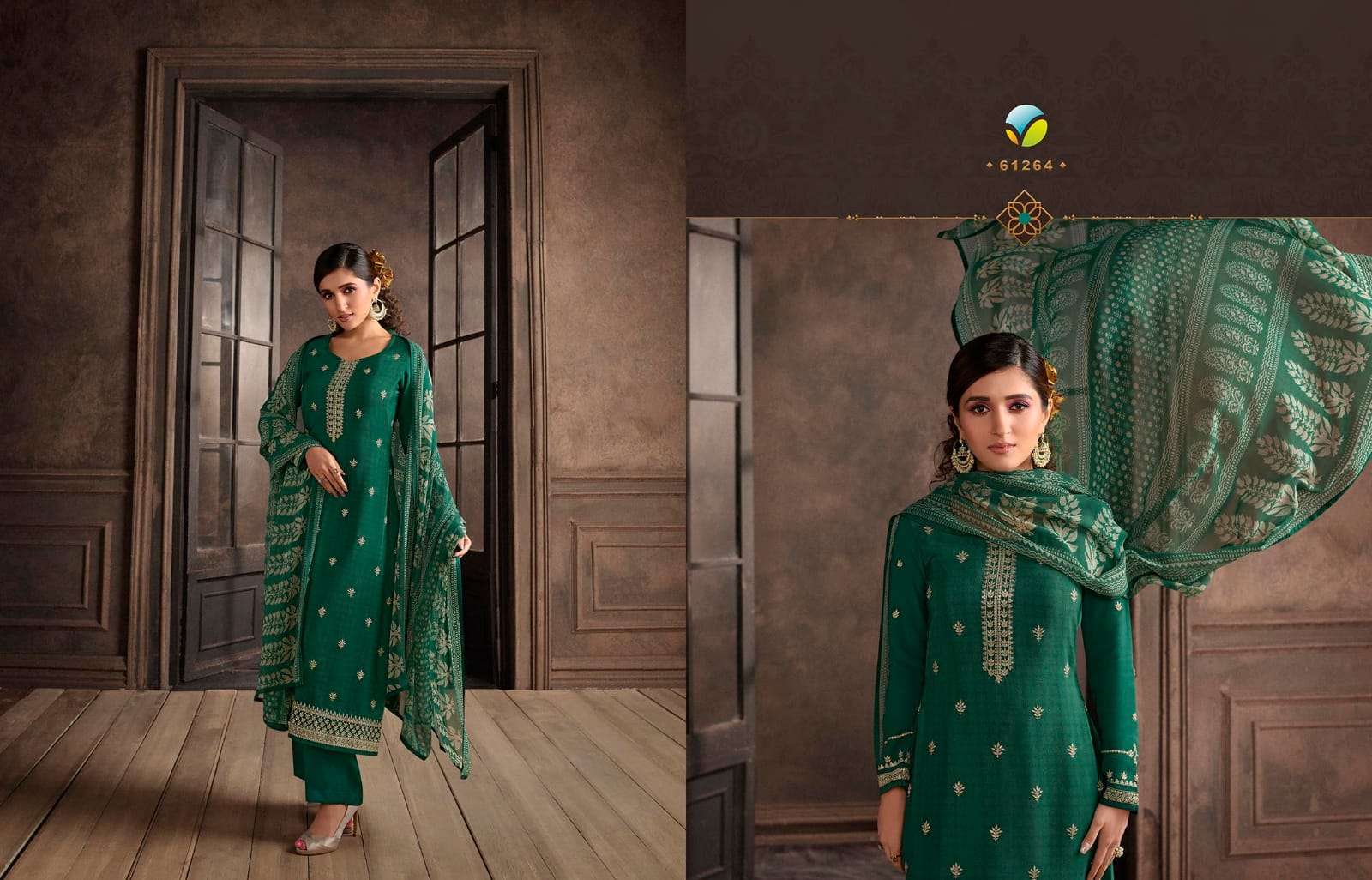 VINAY SILKINA ROYAL CREPE  39 PARTY WEAR COLLECTION CATALOGUE 2022