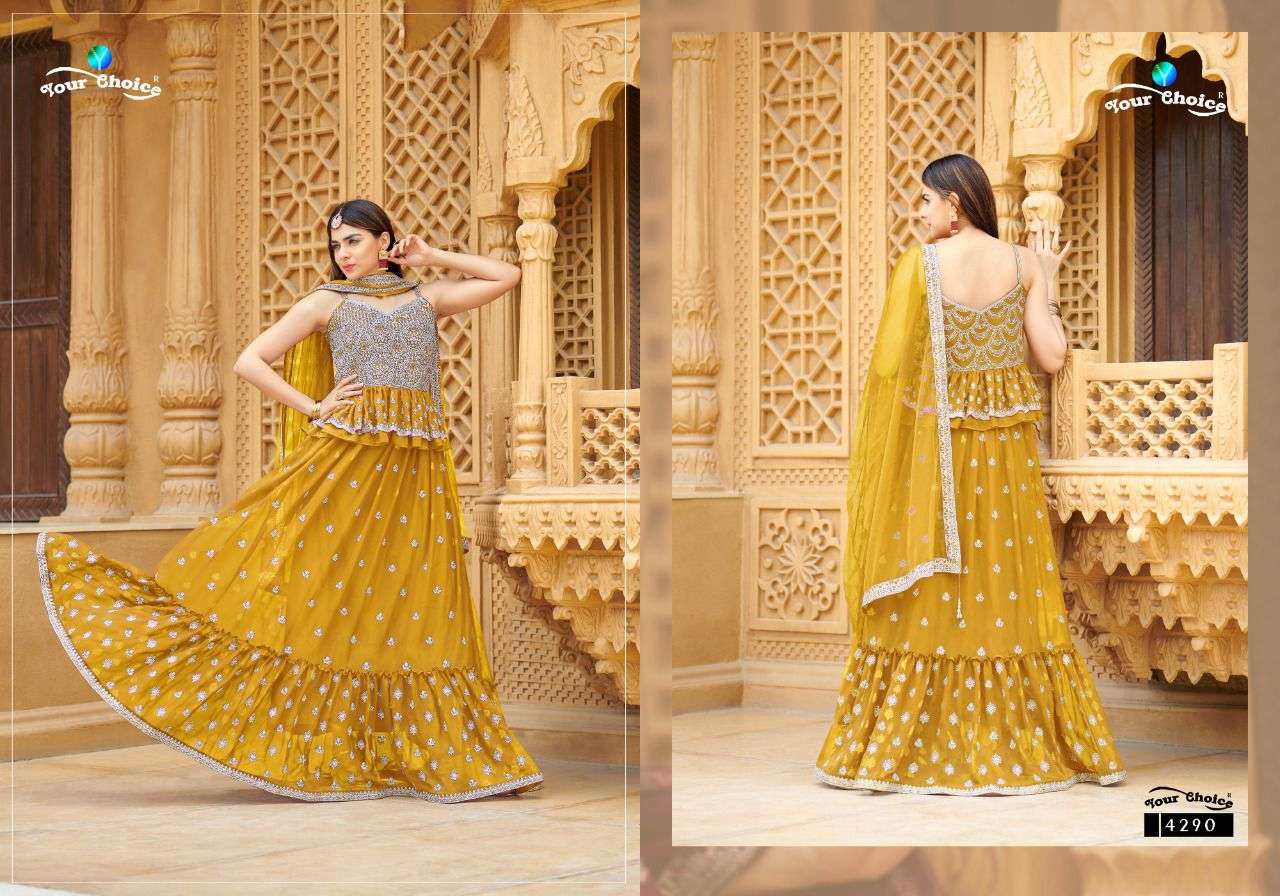 YOUR CHOICE ROORIES BLOOMING GEORGETTE SALWER SUIT CATALOGUE 2022