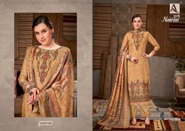ALOK SUIT NOORANI WOOLEN P[ASHMINA WINTER SUIT NEW CATALOGUE 2022