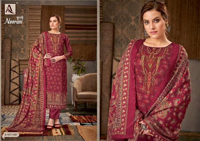 ALOK SUIT NOORANI WOOLEN P[ASHMINA WINTER SUIT NEW CATALOGUE 2022