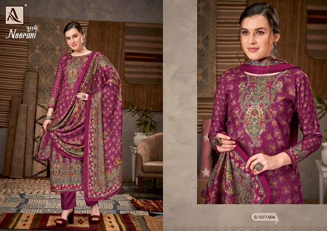 ALOK SUIT NOORANI WOOLEN P[ASHMINA WINTER SUIT NEW CATALOGUE 2022