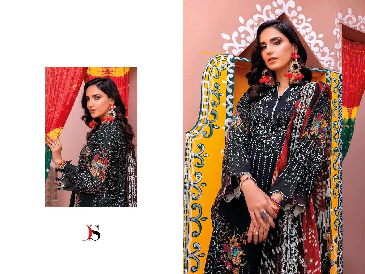 DEEPSY SUIT GULBANO 1751 TO1757 SERIES PASHMINA EMBROIDERY PAKISTANI SUIT CATALOGUE 