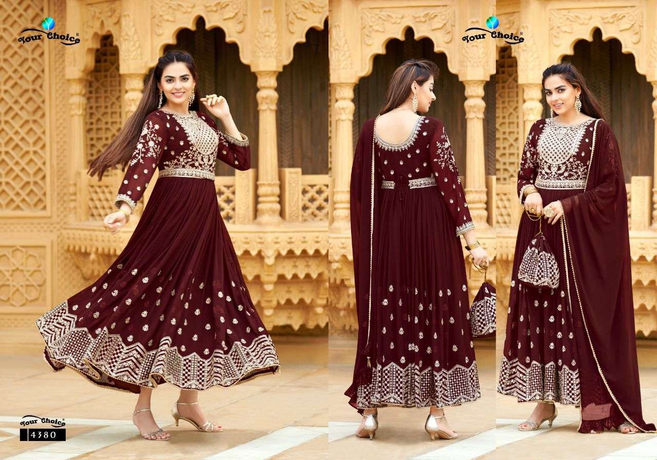 YOUR CHOICE BONAZA BLOOMING GEORGETTE SALWER KAMEEZ SUIT NEW CATALOGUE 2022