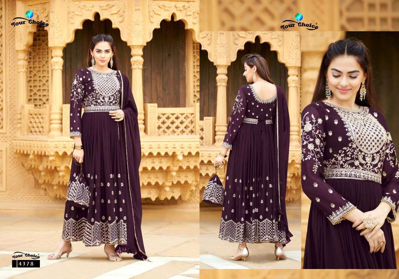 YOUR CHOICE BONAZA BLOOMING GEORGETTE SALWER KAMEEZ SUIT NEW CATALOGUE 2022