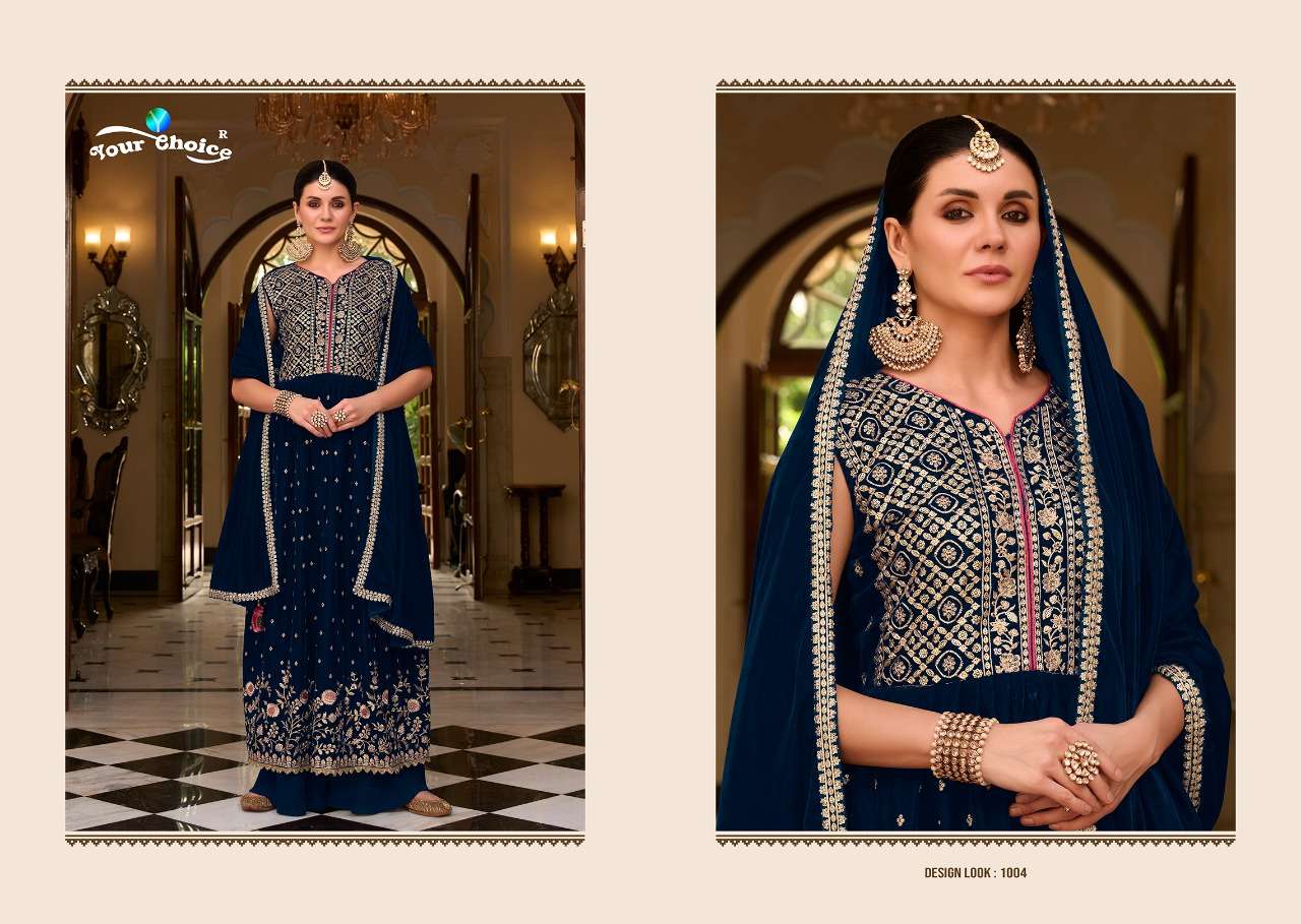 YOUR CHOICE VELVET NYRAA WINTER CUT SUIT NEW CATALOGUE COLLECTION 2022