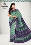 DEEPTEX IKKAT SPECIAL VOL 7 COTTON PRINTED SAREE LATEST CATALOGUE 