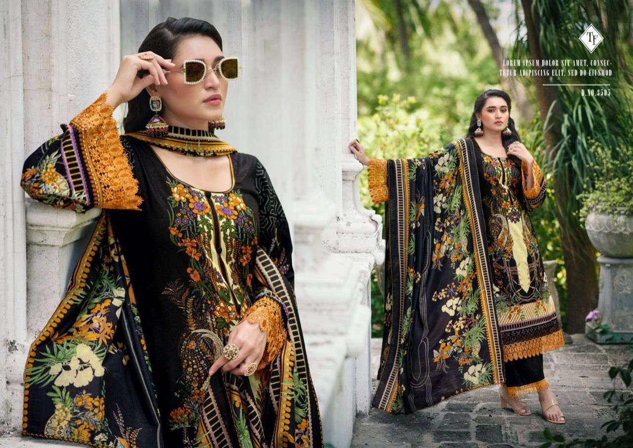TANISHK FASHION MEHNOOR CAMRIC COTTON PAKISTANI PRINT SUIT CATALOGUE 
