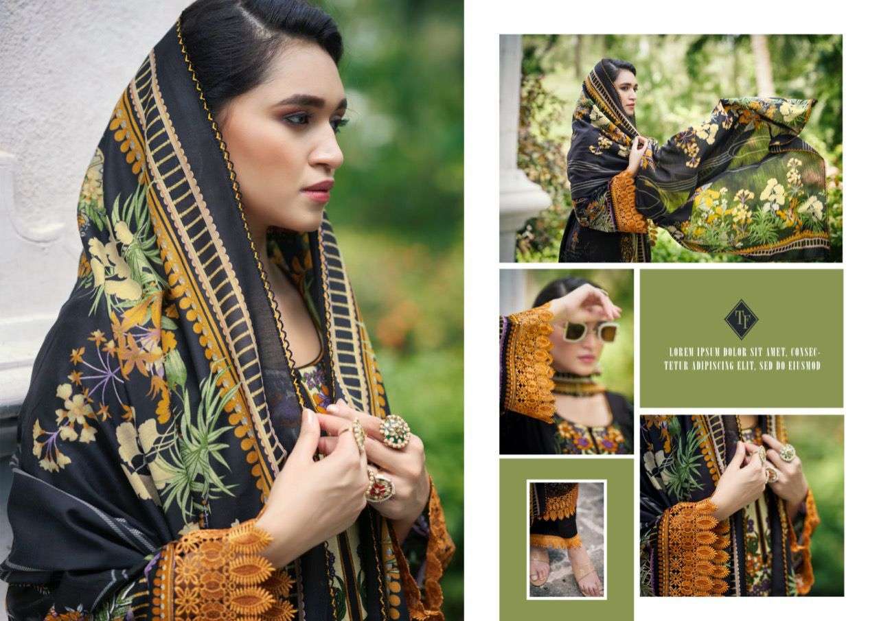 TANISHK FASHION MEHNOOR CAMRIC COTTON PAKISTANI PRINT SUIT CATALOGUE 